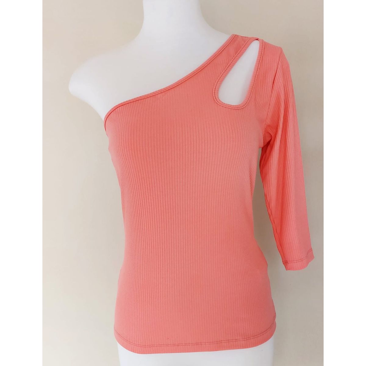 MARWAL - TOP ASIMÉTRICO MELANY - MANGA 3/4 -  MARWAL - varios colores