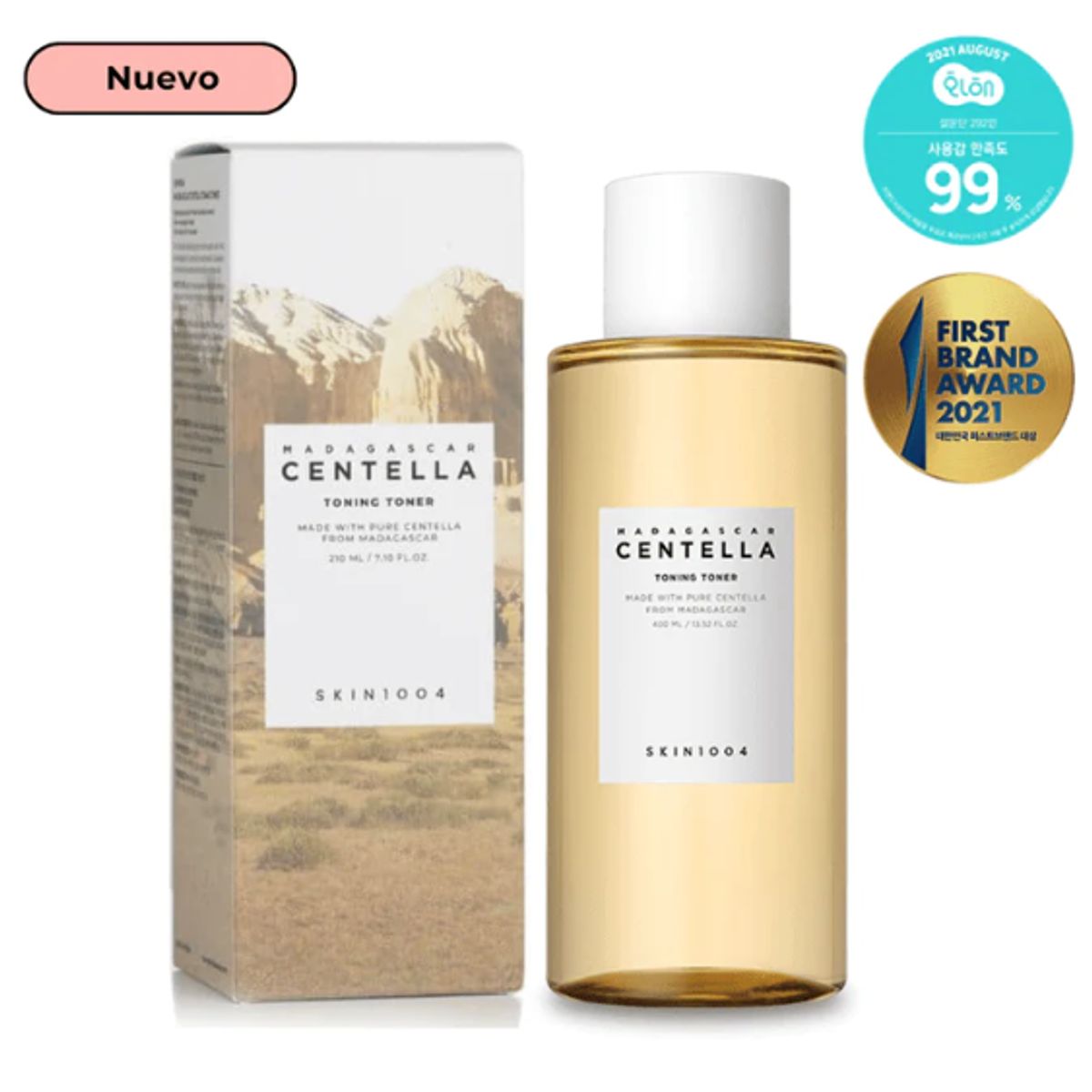 LE COREANE - Tonico Centella calmante coreano - Skin 1004 Madagascar Centella Toning Toner