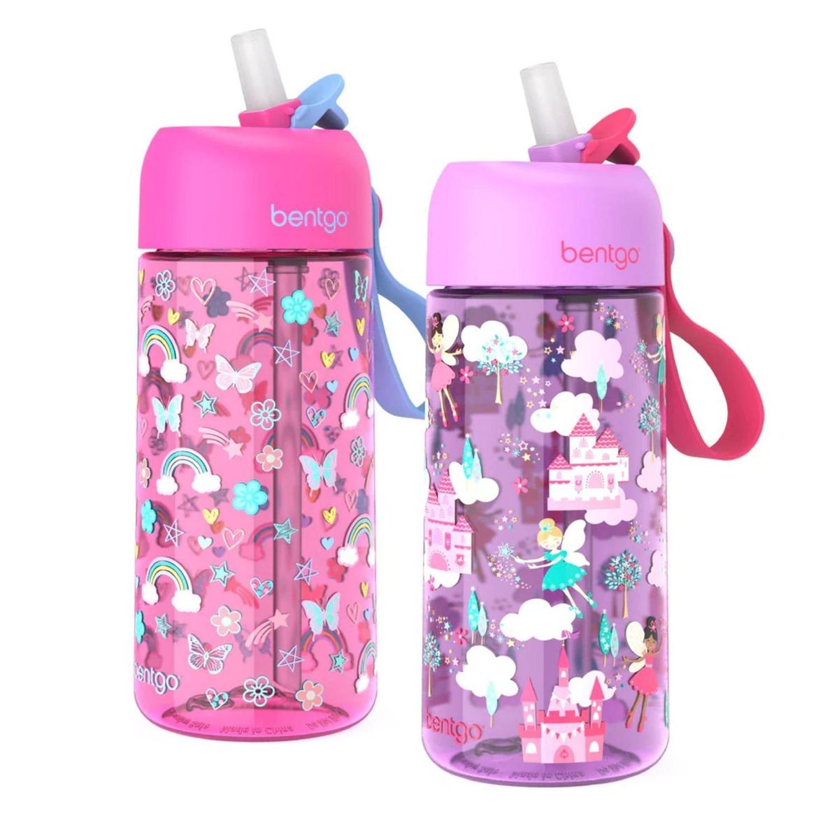 BENTGO - Tomatodo para Niños Bentgo 2-pack Mariposas y Haditas