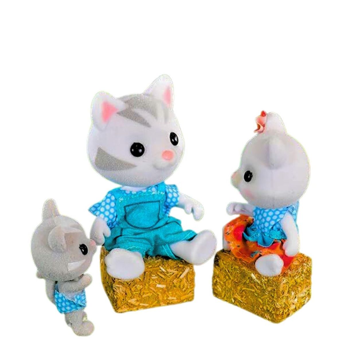 WISH - Pack Familia Gatos Ternurines Honey Bee