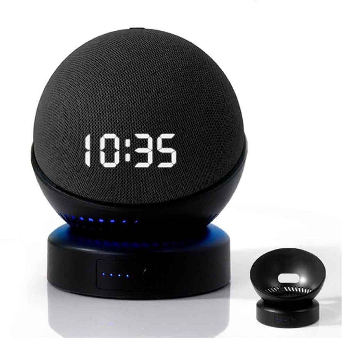 VARIOS - Batería Portátil para Echo Dot 5ta y 4ta Gen Recargable 5200 mAh Negro