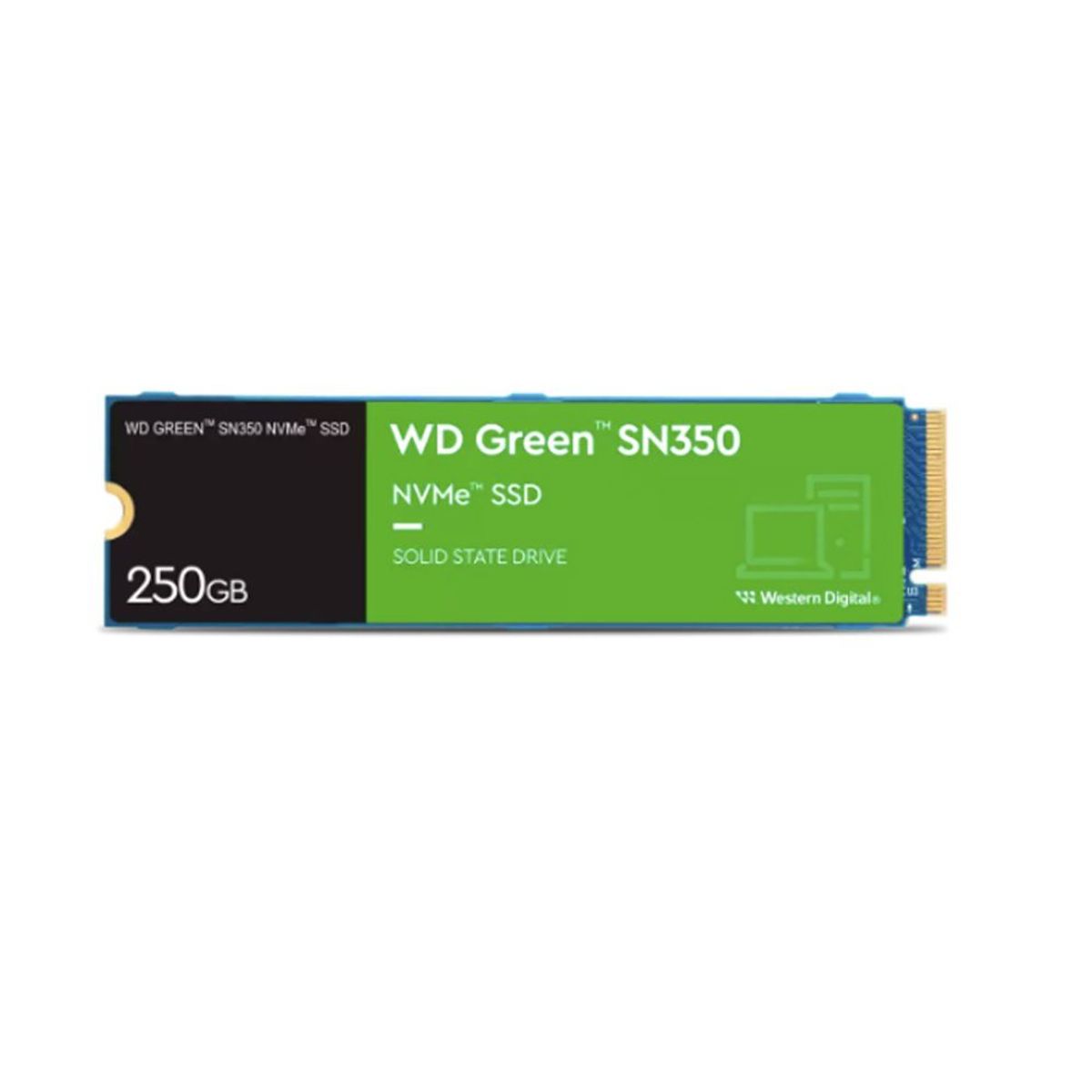 WESTERN DIGITAL - Disco SSD Western Digital Green SN350 NVMe 250GB M.2 2280