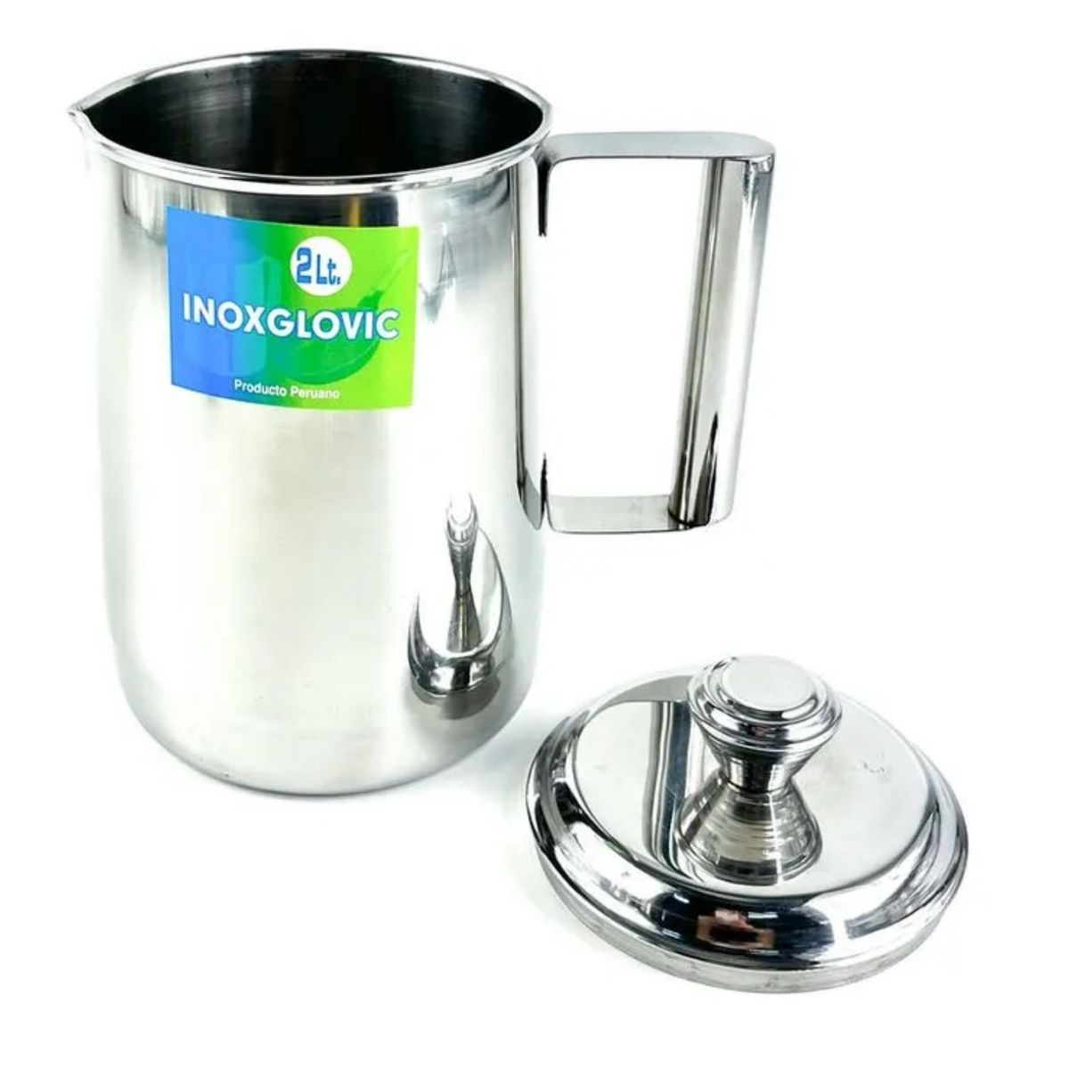 GENERICO - Jarra de Acero Inoxidable 2Lt