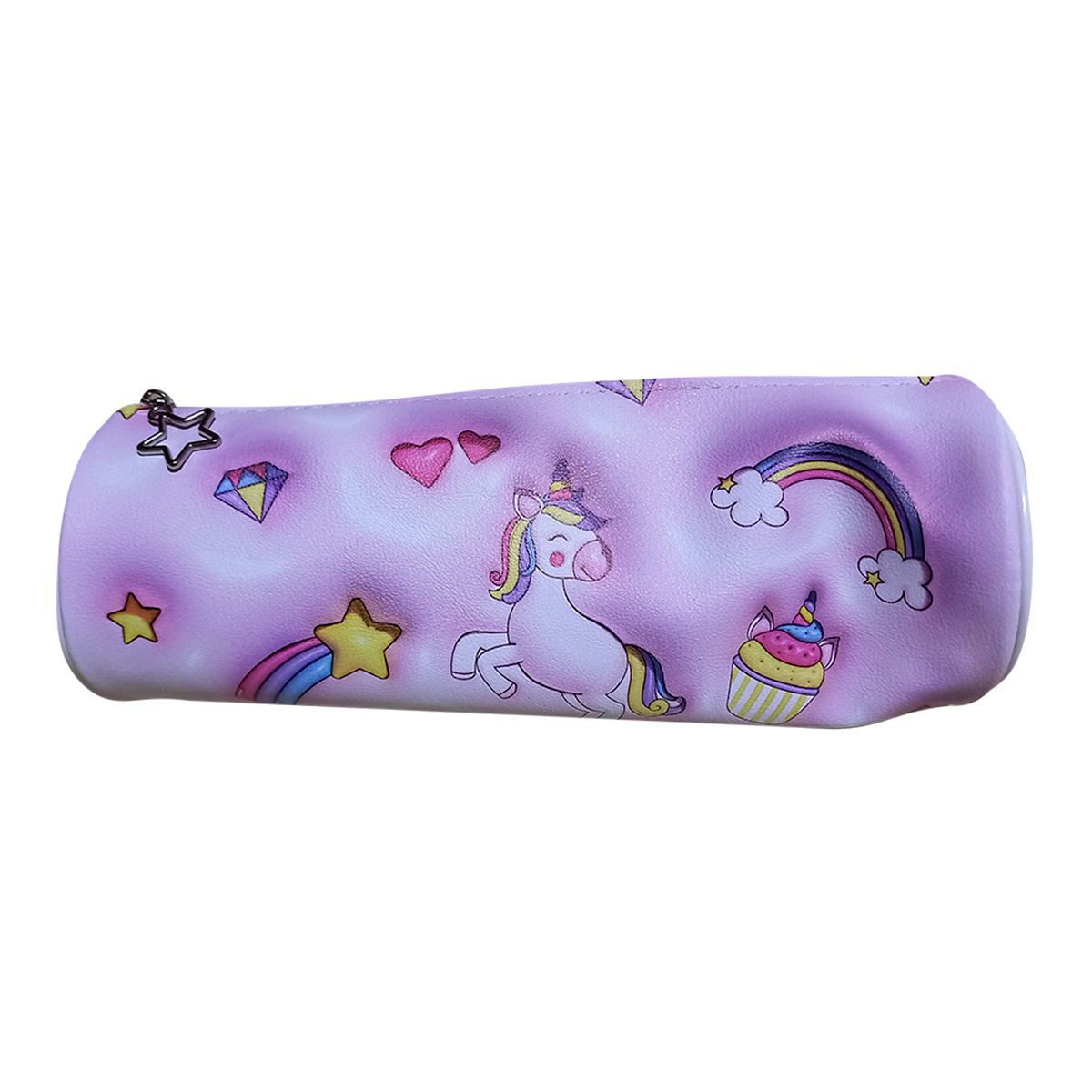 GENERICO - Cartuchera de Unicornio Kawaii - Rosado