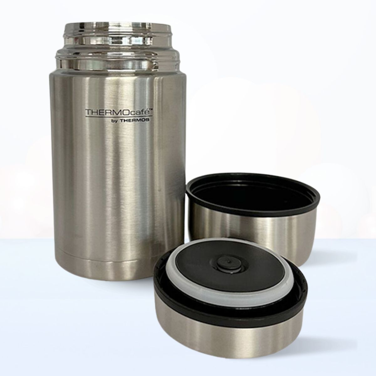 THERMOS - Termo de Comida Silver 1 lt Plateado