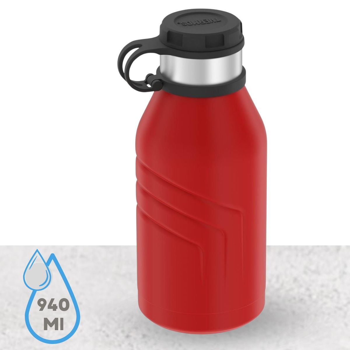 THERMOS - Termo para Bebidas ELEMENT Rojo  940 ml