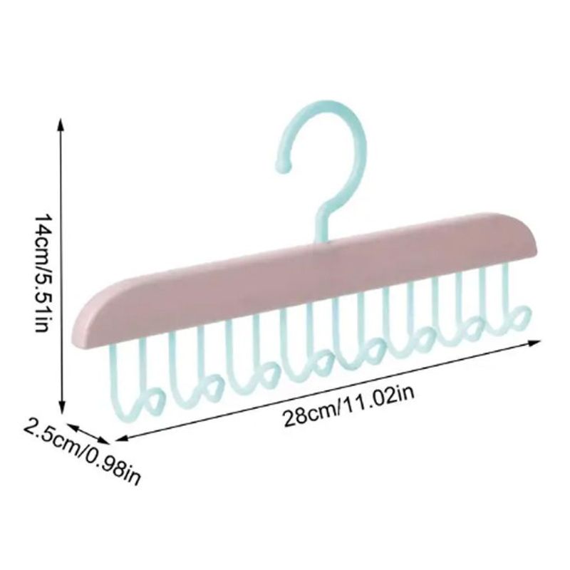 GENERICO - Ganchos Perchero con Adhesivos Multiuso Rosado