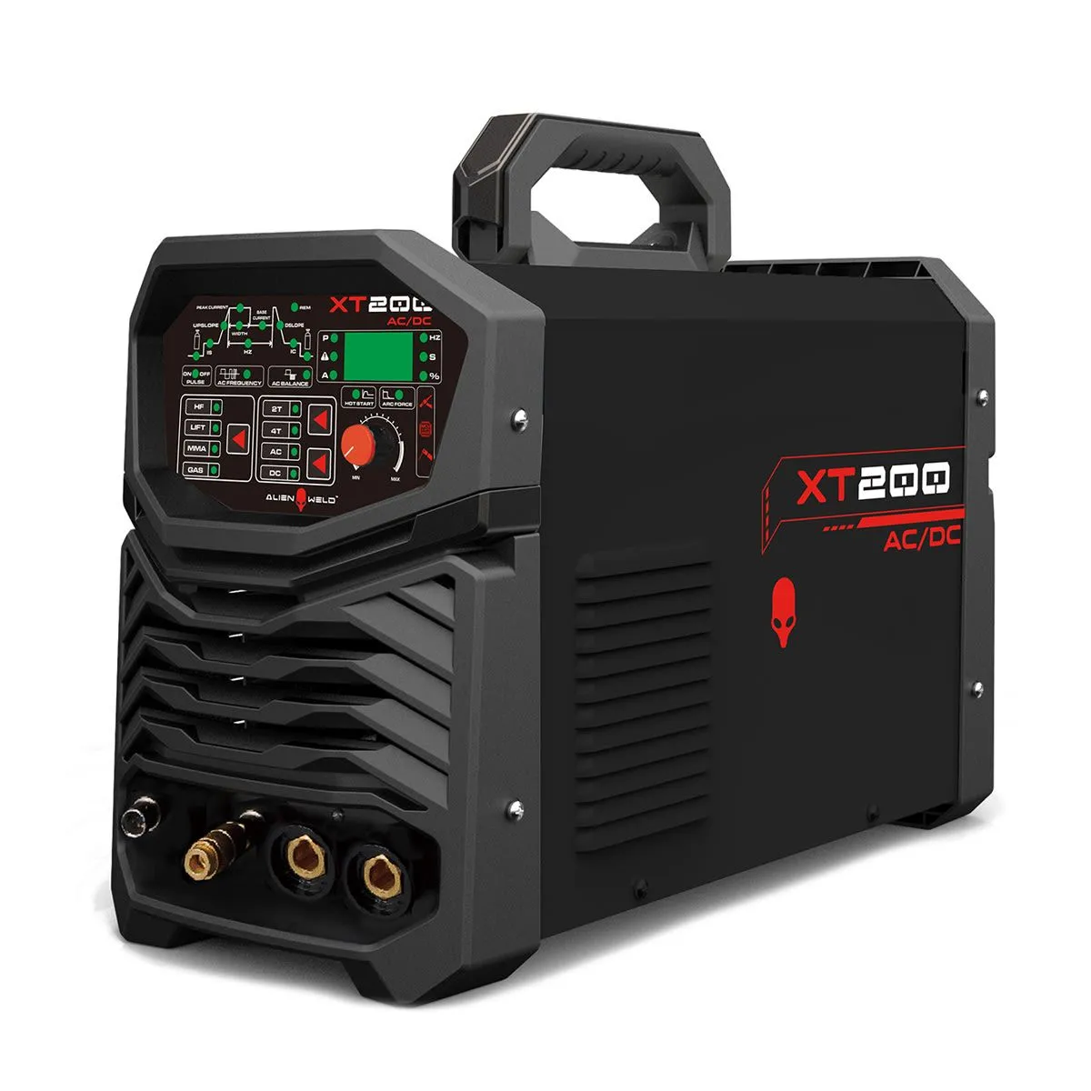 ALIENWELD - MAQUINA DE SOLDAR XT200 ACDC ALIENWELD 200 A  CARETA FOTOSENSIBLE