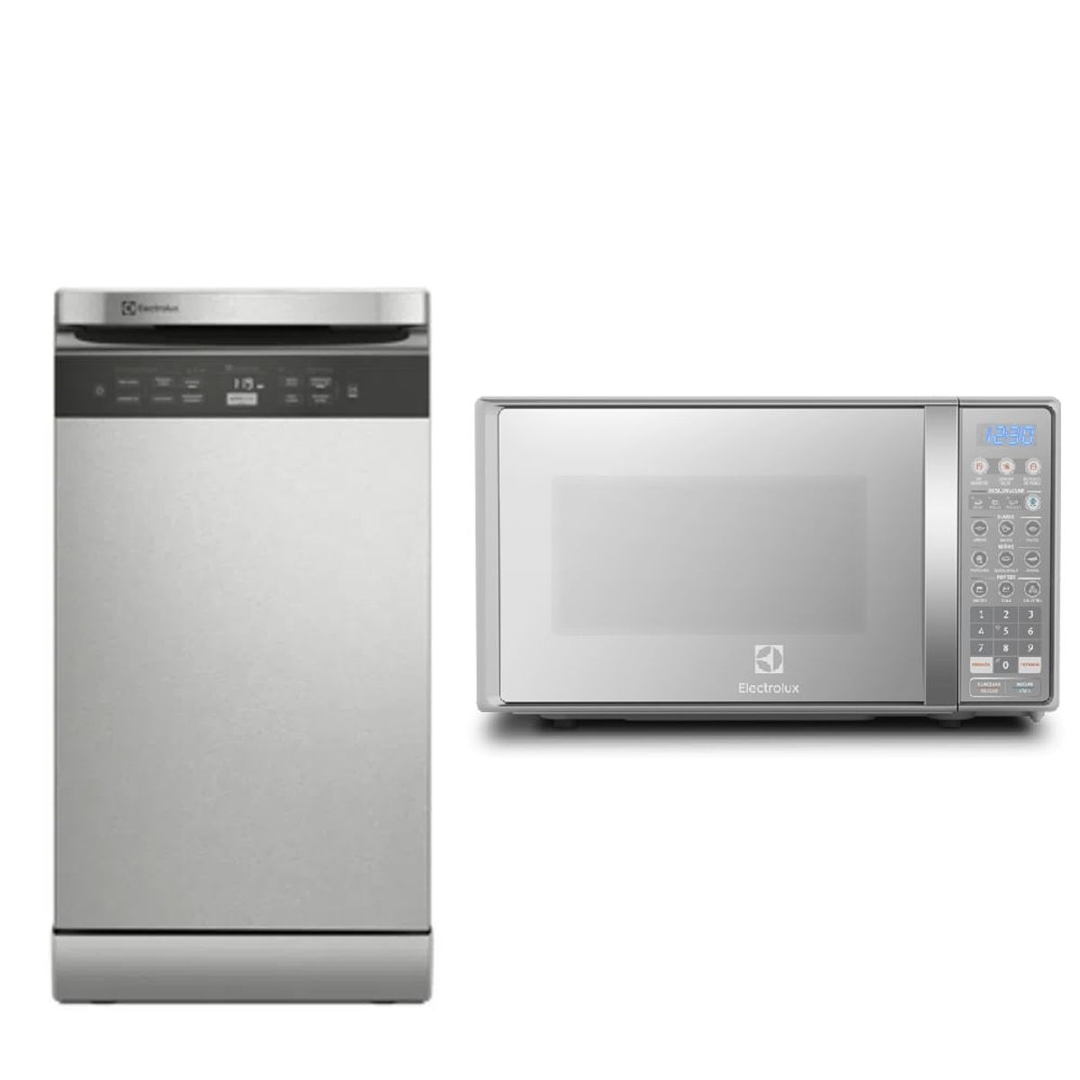 ELECTROLUX - Combo: Lavavajillas 10 Sets de Acero (EHFE10T2MSBUS) + Microondas 20L (EMDO20S2GSRUG) Electrolux