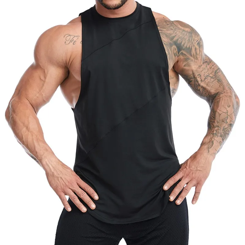 ZIMRAHYG - Tops deportivos Chaleco de ropa deportiva sin mangas para hombres