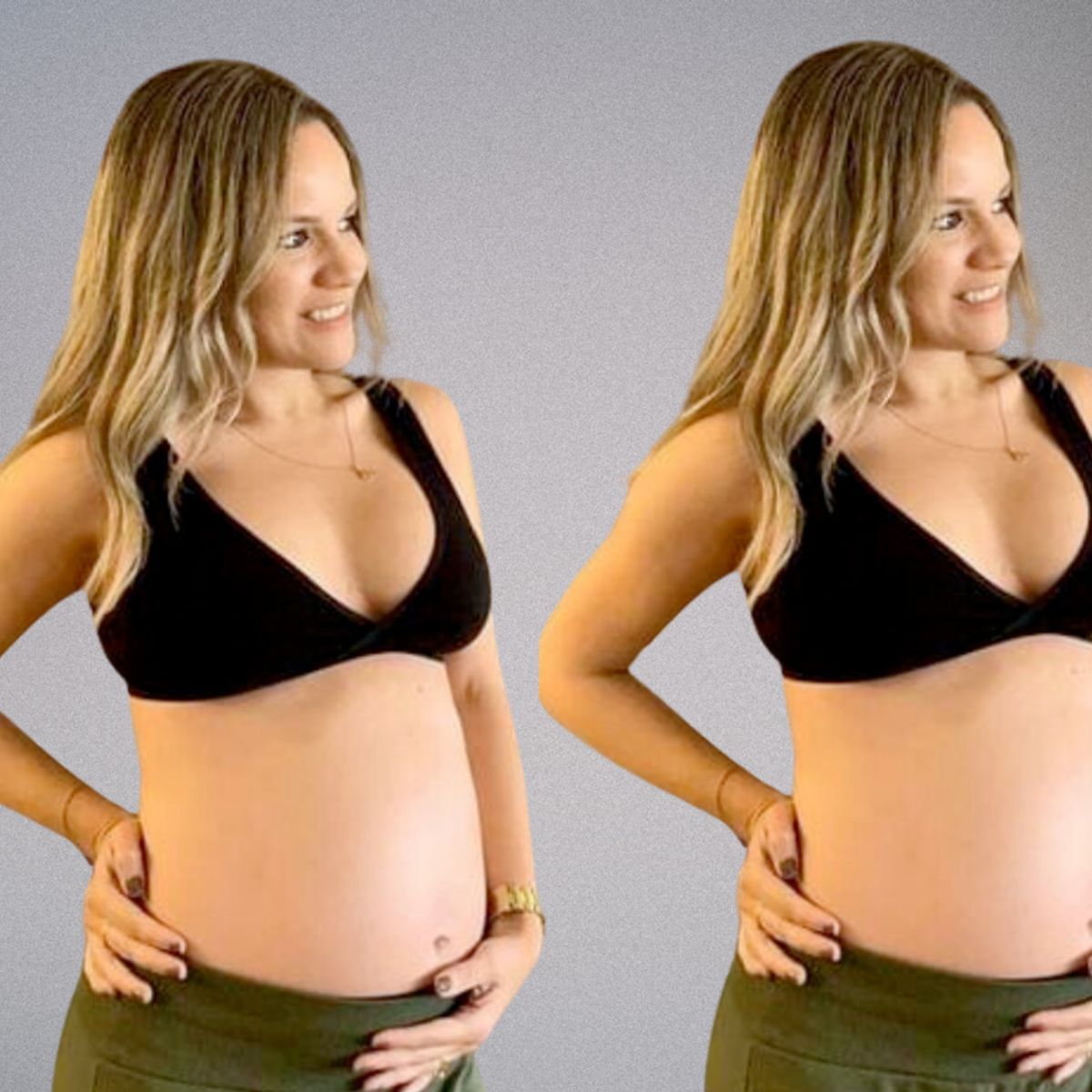 GENERICO - Pack Sosten Maternal Top, Nocturno, Algodon, Lactancia, 2 Unidades