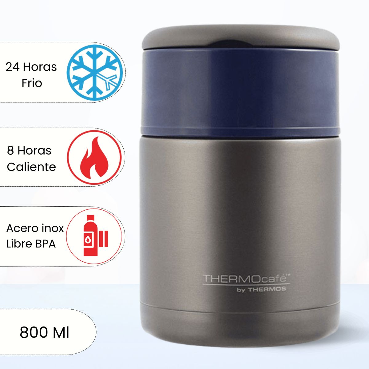 THERMOS - Termo de Comida Break 800 Ml Azul
