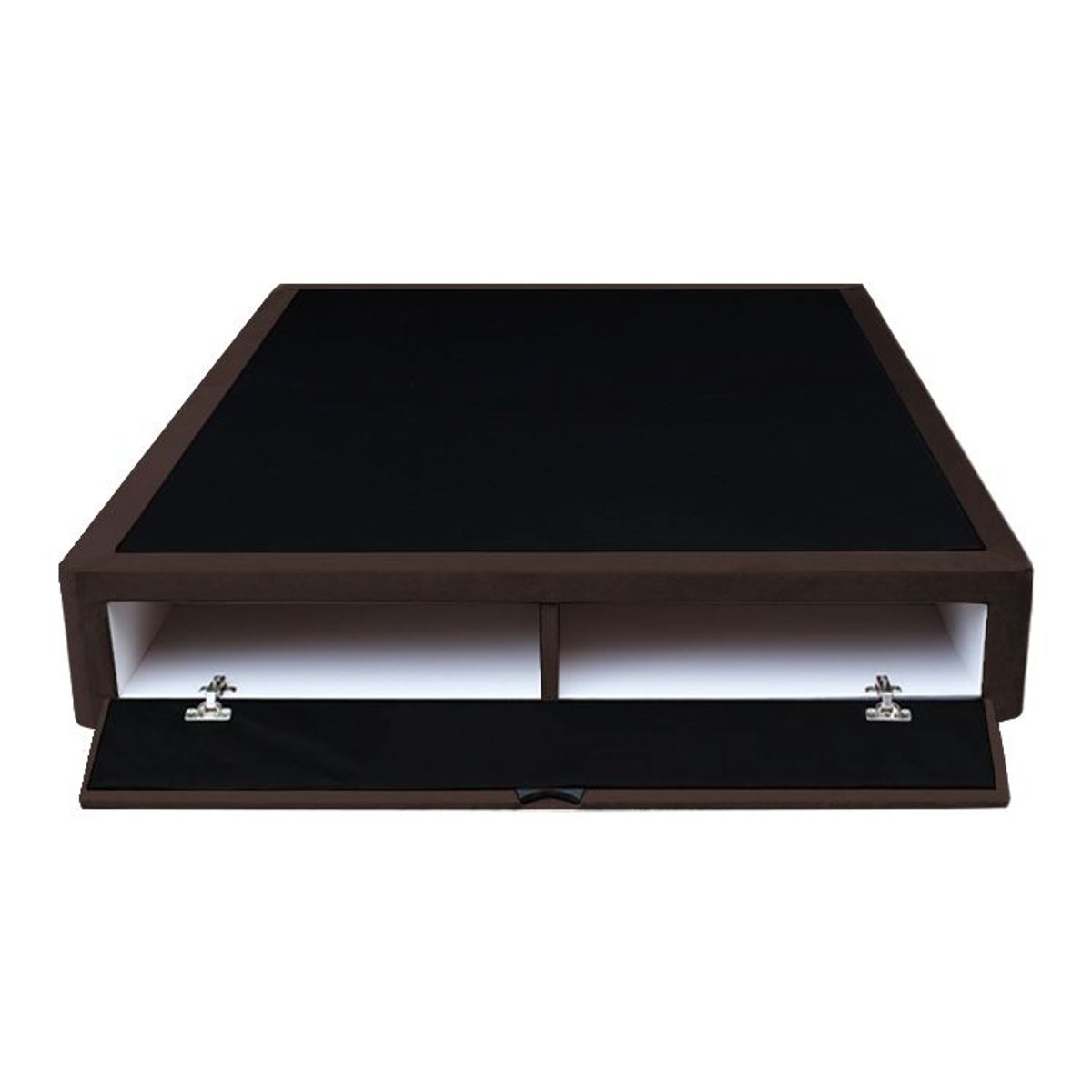 BARAKA HOME - Base De Cama Bregenz 1.5 Plz - Chocolate