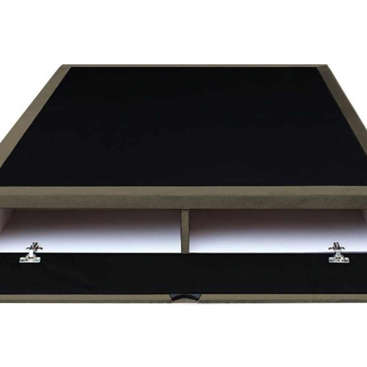 BARAKA HOME - Base De Cama Bregenz 1.5 Plz - Beige Oscuro