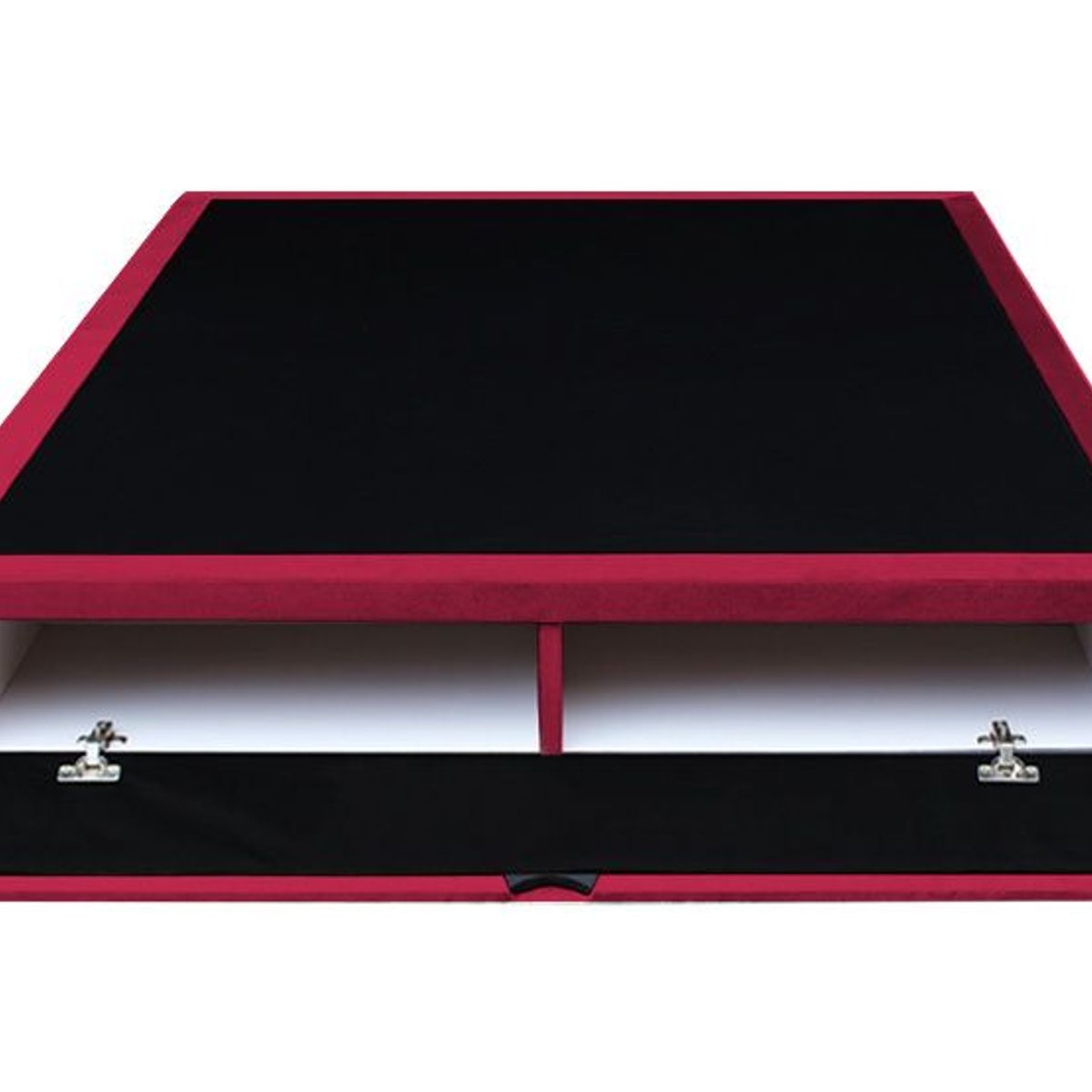BARAKA HOME - Base De Cama Bregenz 1.5 Plz - Rojo