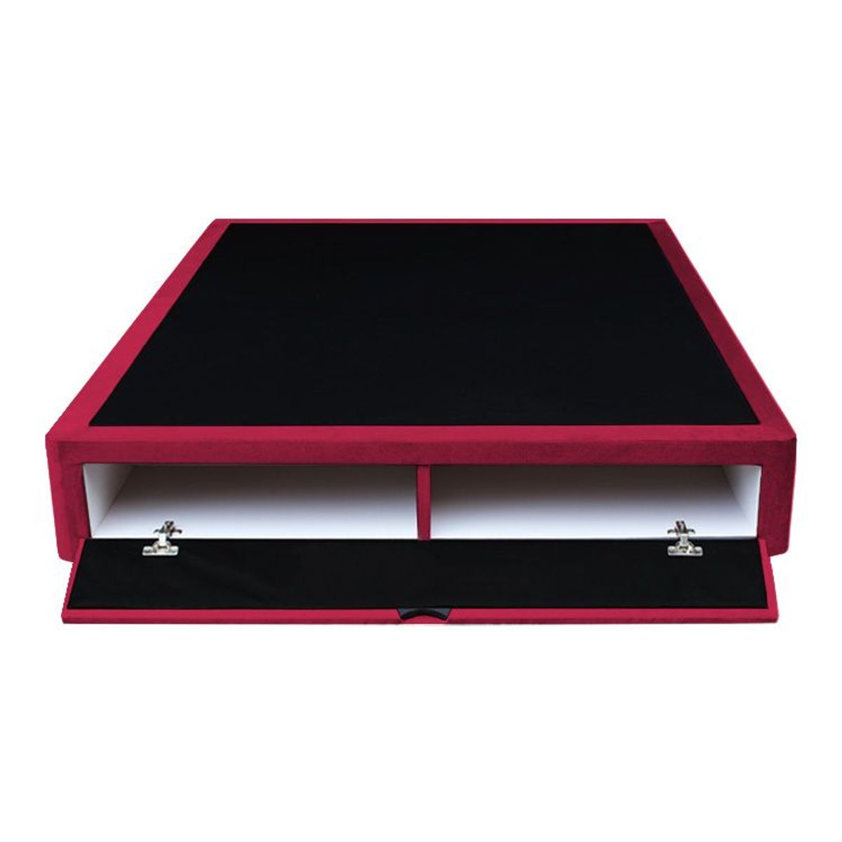 BARAKA HOME - Base De Cama Bregenz 1.5 Plz - Rojo