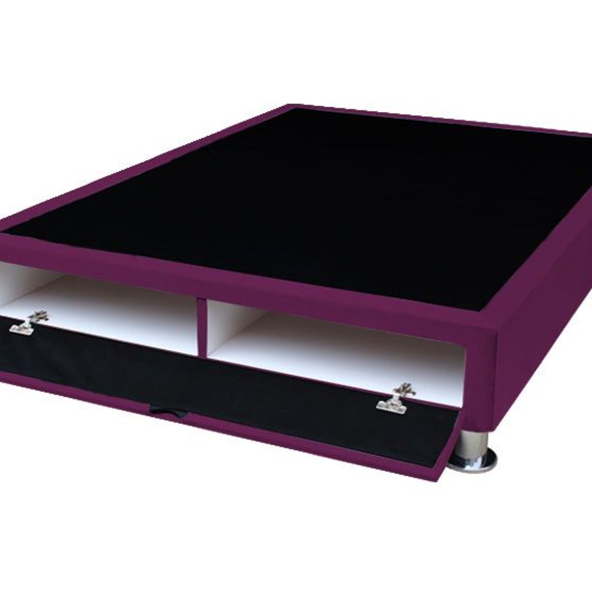 BARAKA HOME - Base De Cama Bregenz 1.5 Plz - Purpura
