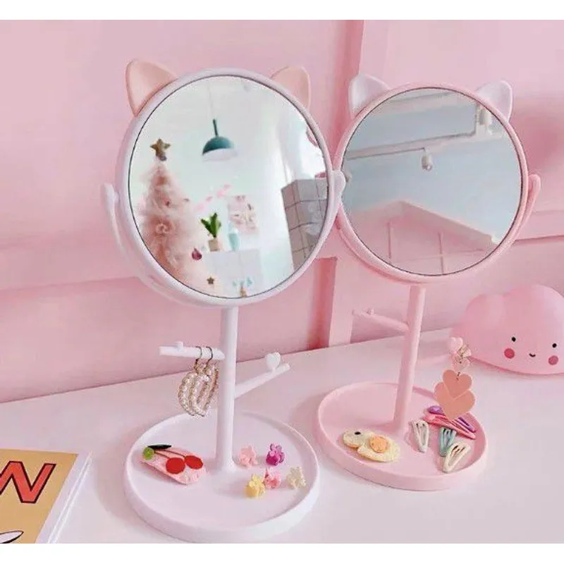 GENERICO - Espejo de Tocador para Maquillaje kawaii