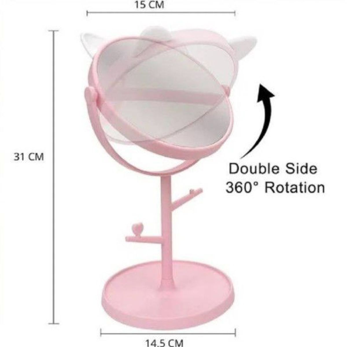 GENERICO - Espejo de Tocador para Maquillaje kawaii