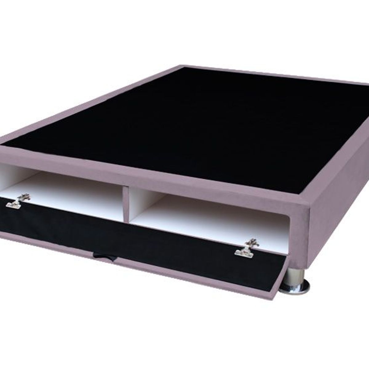 BARAKA HOME - Base De Cama Bregenz 1.5 Plz - Lila