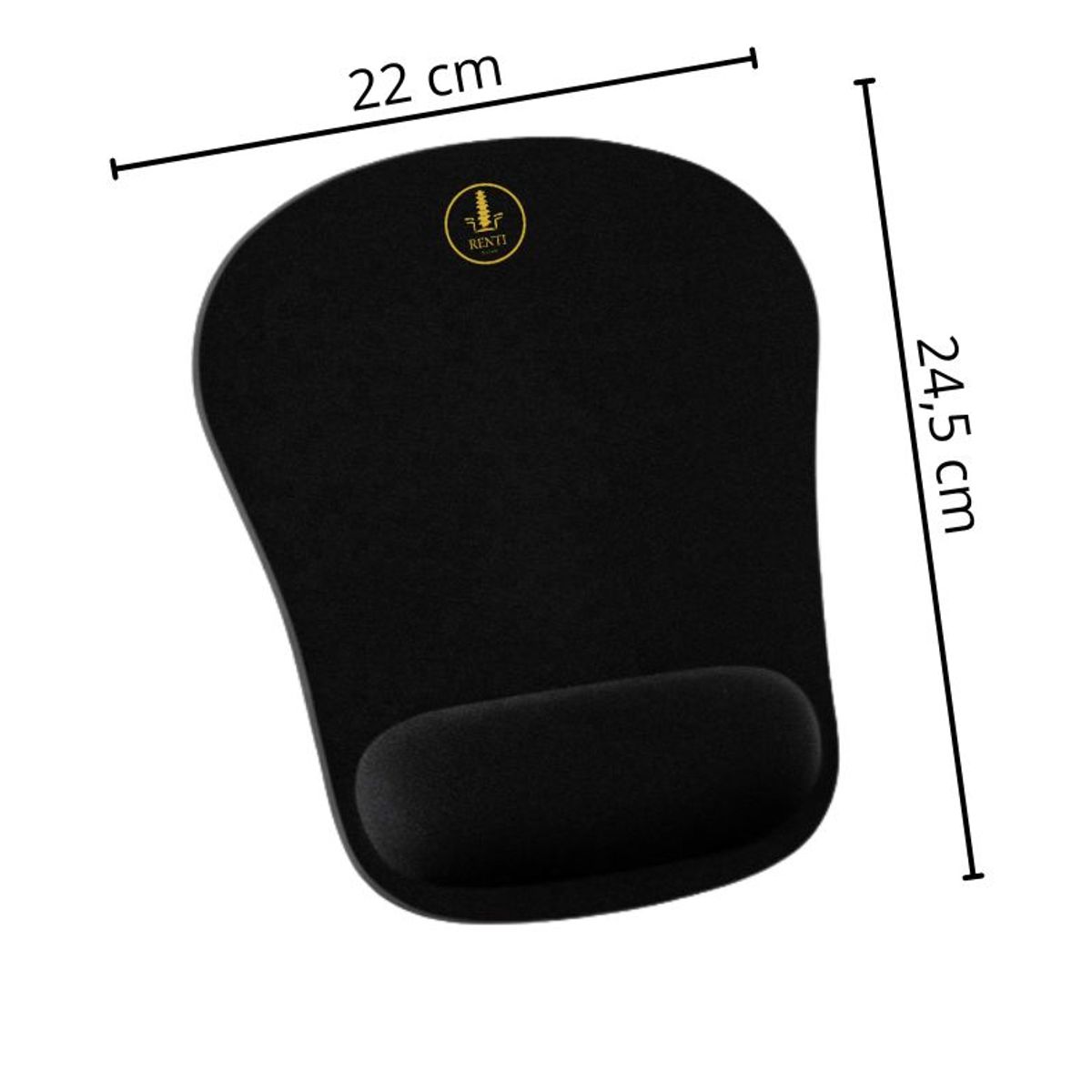 GENERICO - Mouse Pad Ergonómico Con Soporte Para Muñeca