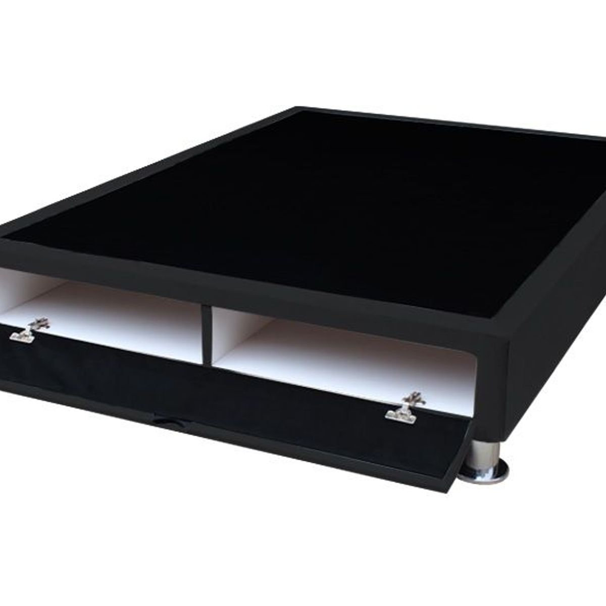 BARAKA HOME - Base De Cama Bregenz 2 Plz - Negro