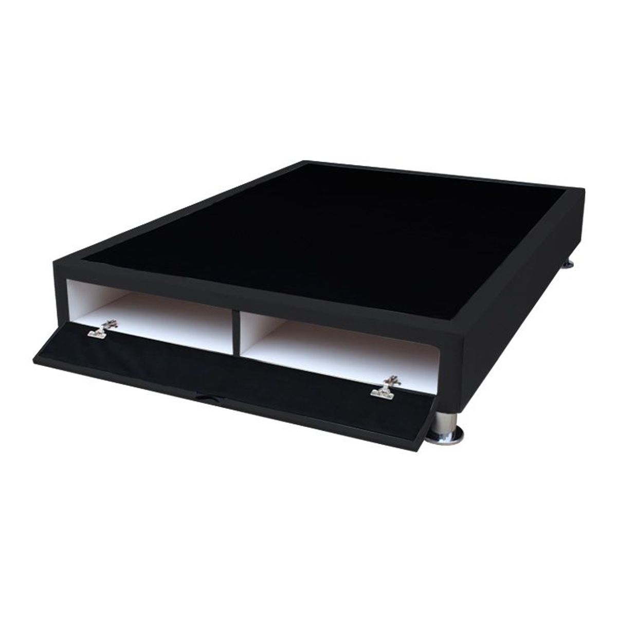 BARAKA HOME - Base De Cama Bregenz 2 Plz - Negro