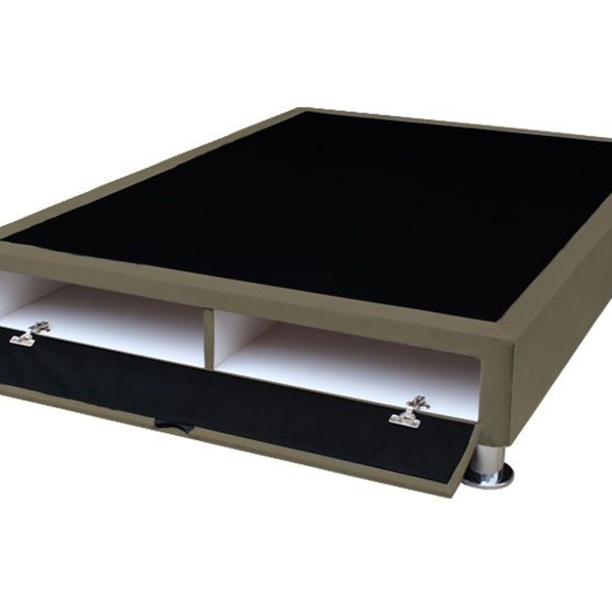 BARAKA HOME - Base De Cama Bregenz 2 Plz - Beige Oscuro