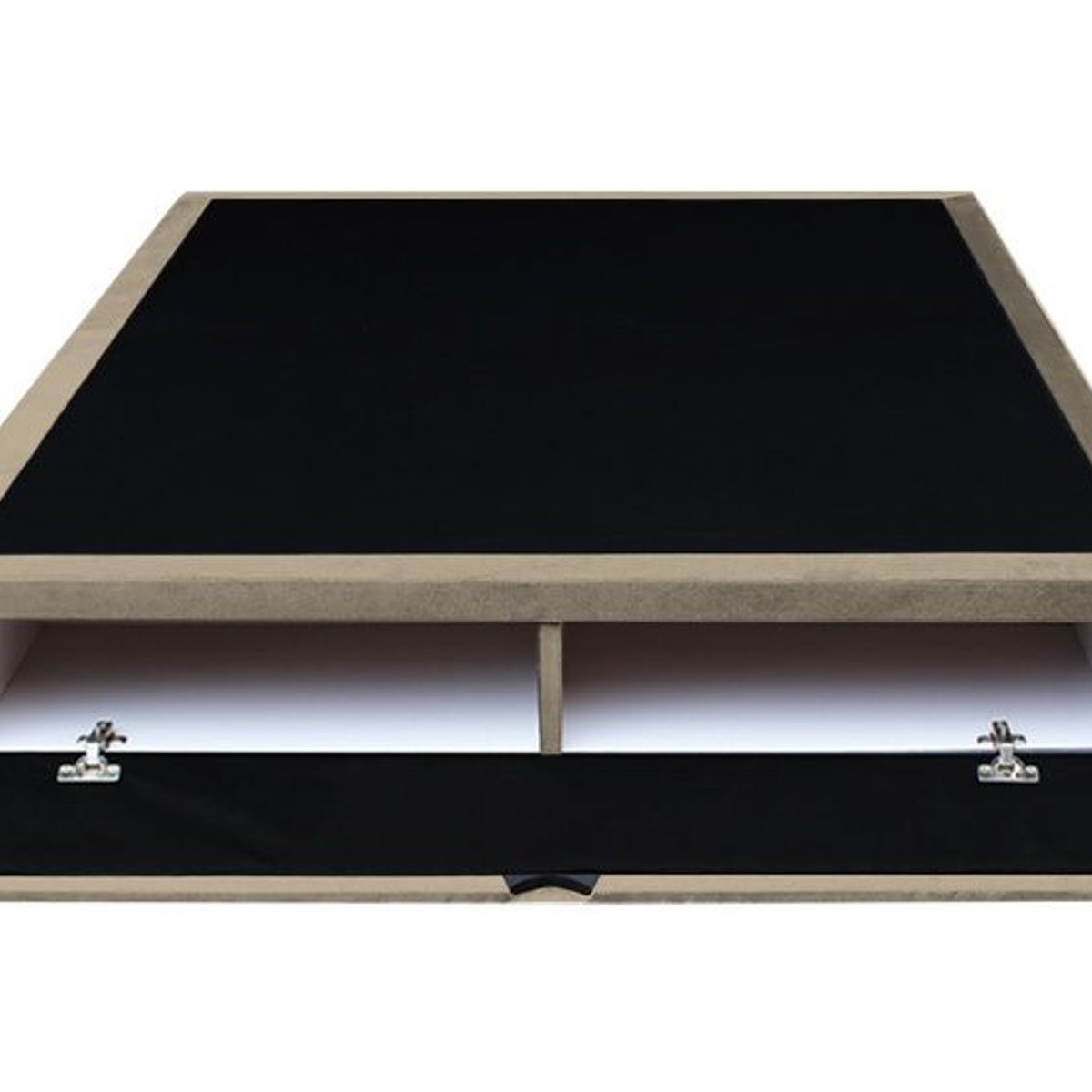 BARAKA HOME - Base De Cama Bregenz 2 Plz - Beige Claro