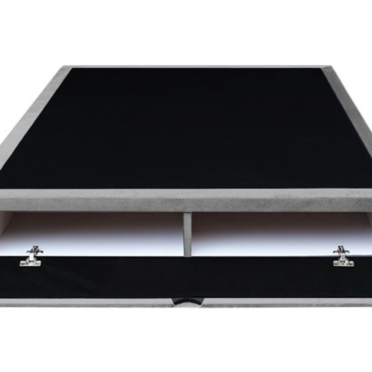 BARAKA HOME - Base De Cama Bregenz 2 Plz - Gris Claro