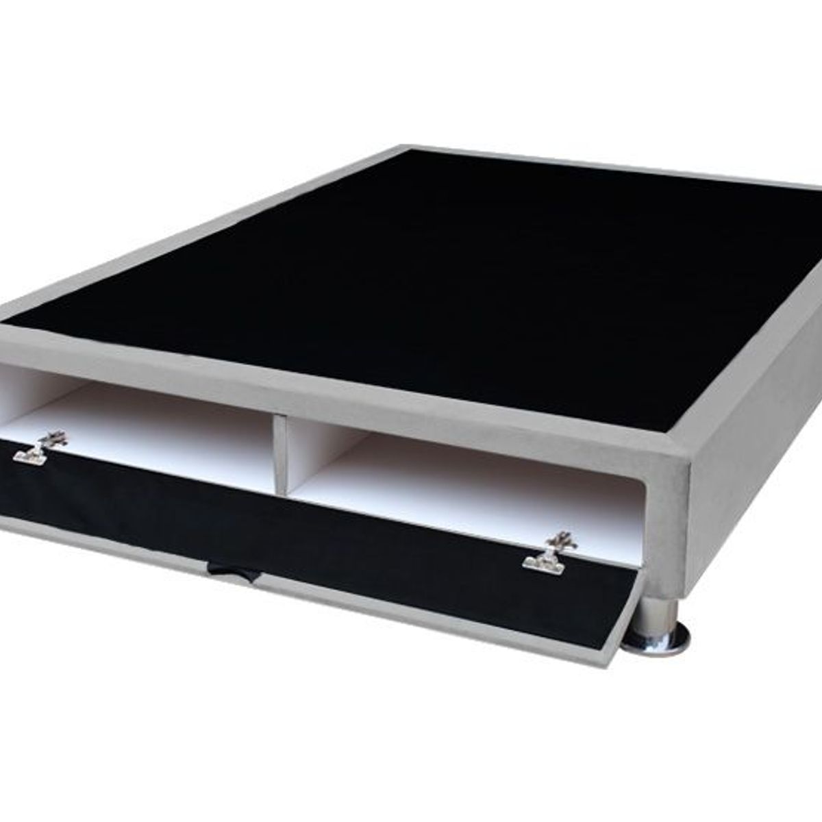 BARAKA HOME - Base De Cama Bregenz 2 Plz - Gris Claro