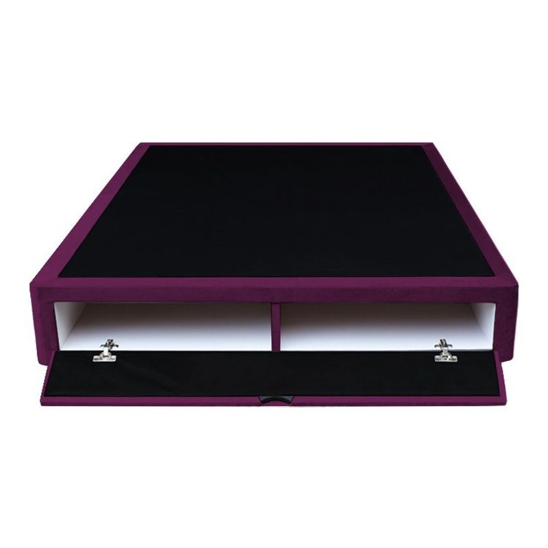 BARAKA HOME - Base De Cama Bregenz 2 Plz - Purpura