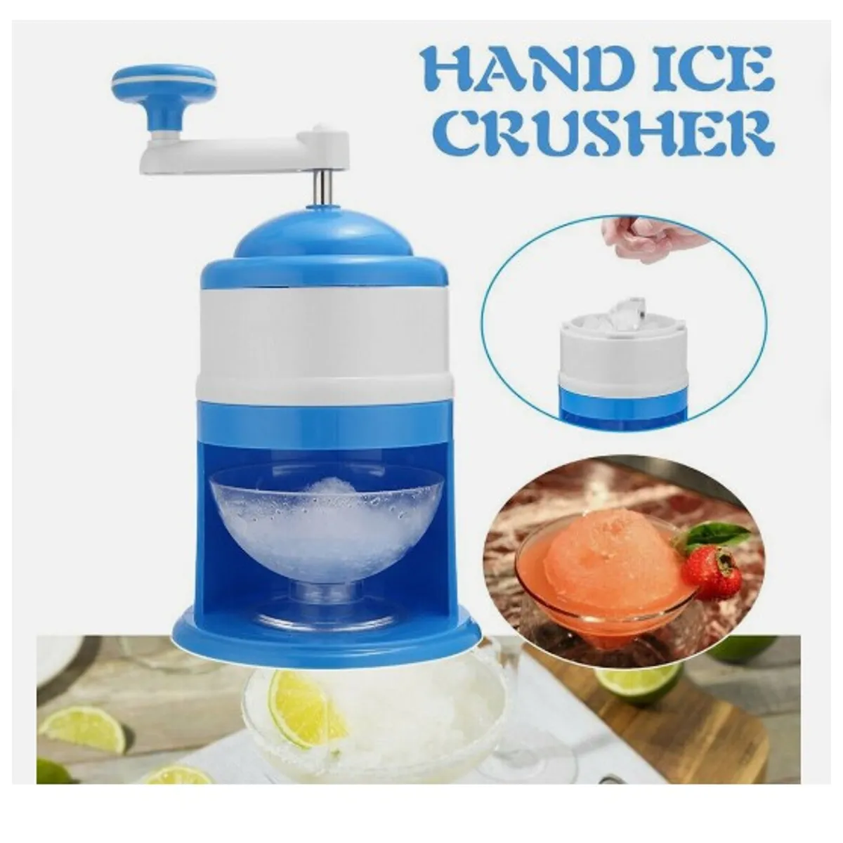 GENERICO - maquina  cremolada  triturador hielo raspadillera