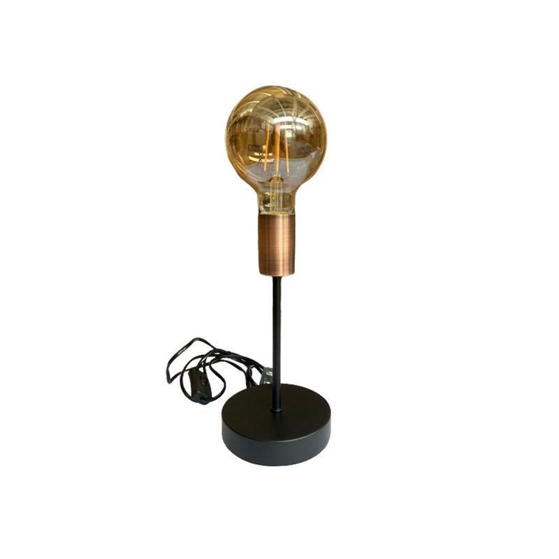 GENERICO - Lampara De Mesa Dallas Color Socket Oro Baita