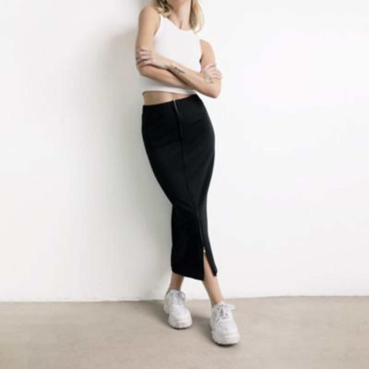 DESIRE - Falda Midi Leah Mujer Desire