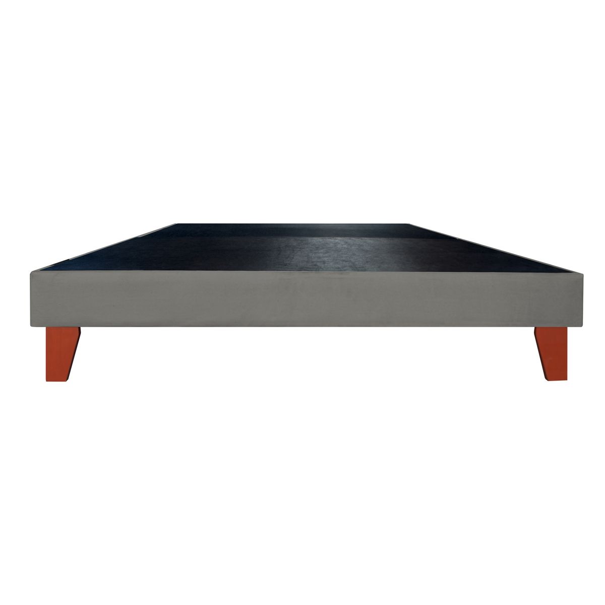 BARAKA HOME - Base de Cama Luton Slim 1.5 Plz - Gris Oscuro