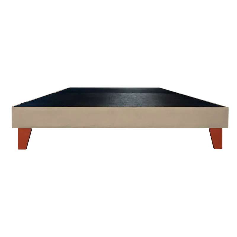 BARAKA HOME - Base de Cama Luton Slim 1.5 Plz - Beige Claro