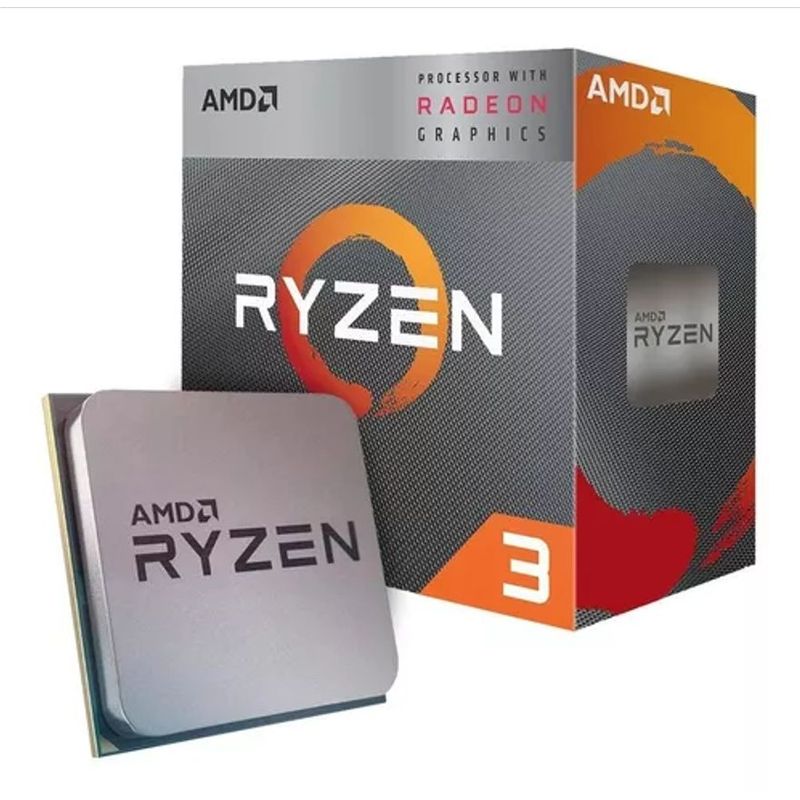 RYZEN - Procesador AMD Ryzen 3 3200G 3.60GHz 4MB L3 4 Core AM4 14nm 65 W.