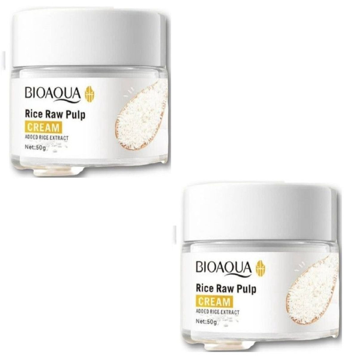 BIOAQUA - PACK 2 CREMA ACLARANTE DE ARROZ  BIOAQUA
