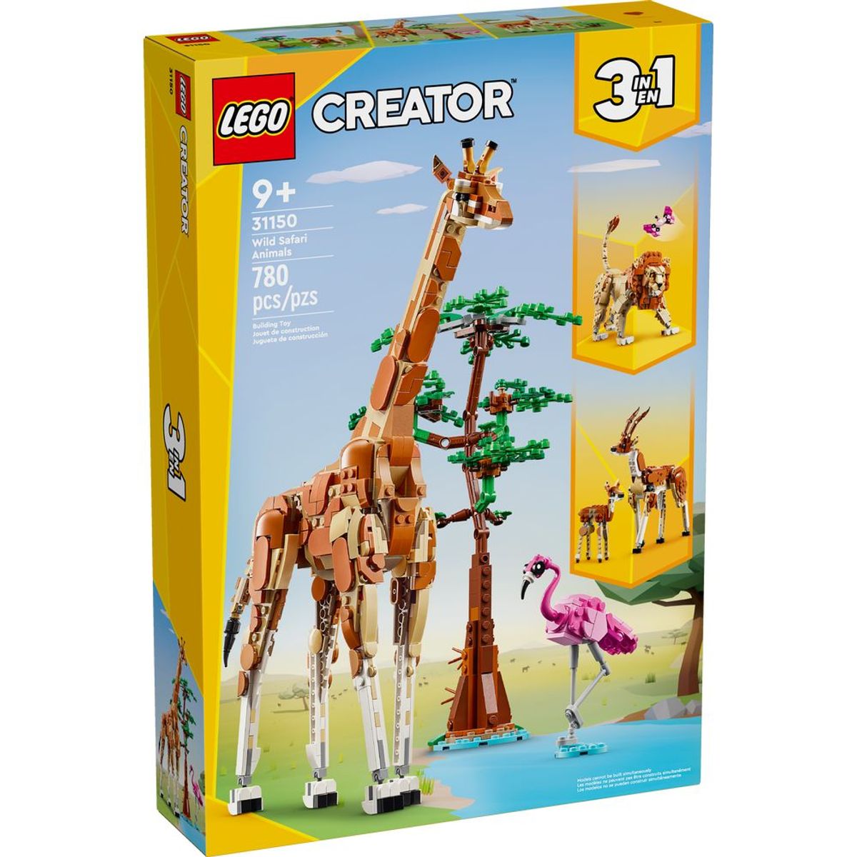 LEGO - LEGO 31150 Safari de Animales Salvajes