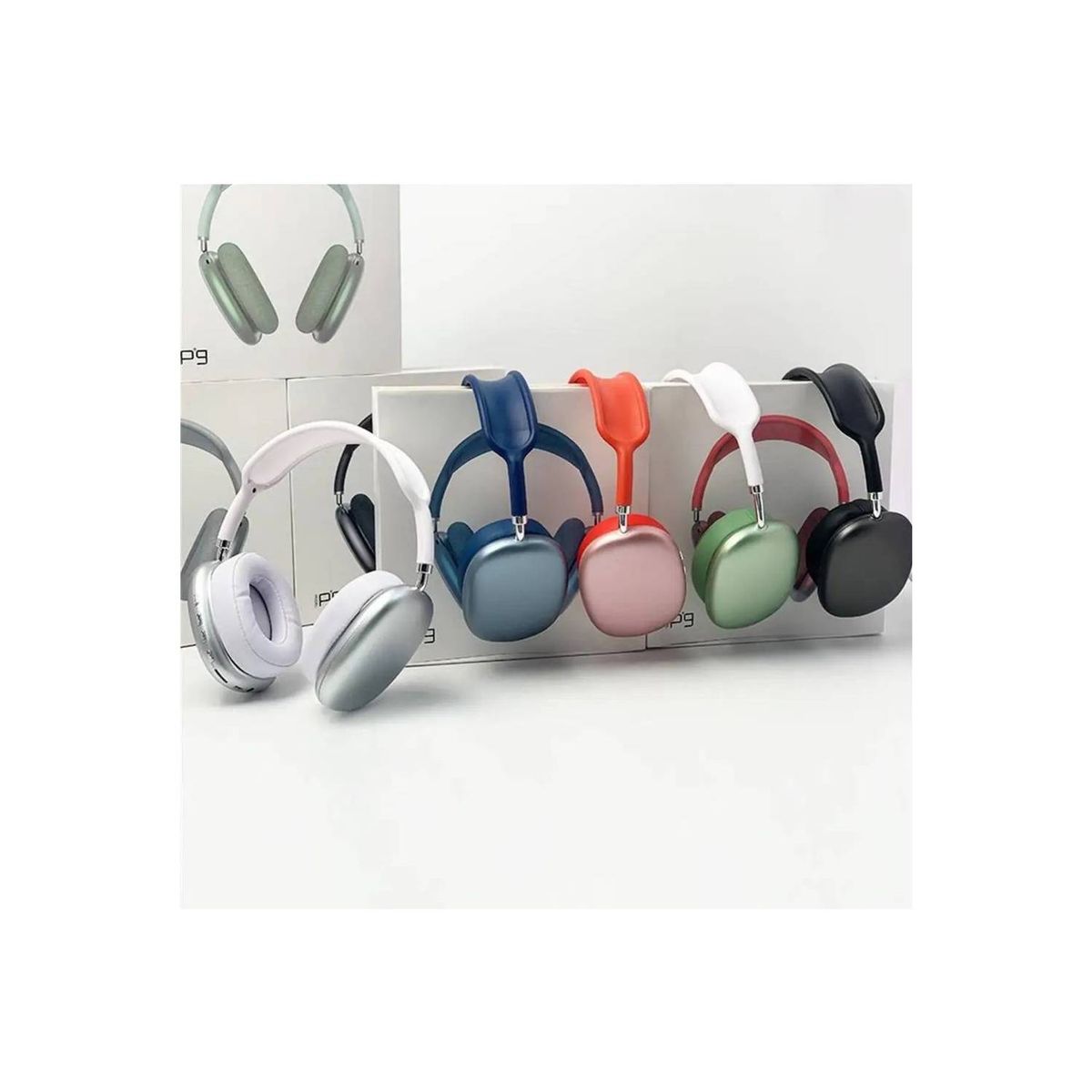 GENERICO - Audífonos Inalámbricos Bluetooth P9 - Color Rojo