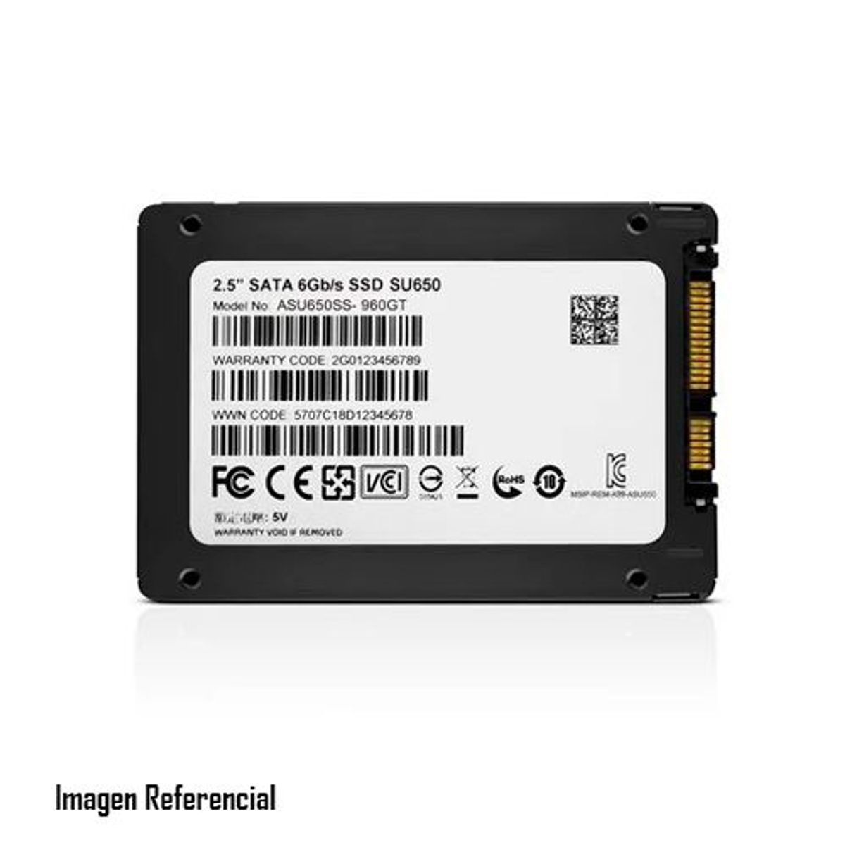 ADATA - DISCO SOLIDO INTERNO ADATA SU650, 1TB 6GB/S P/N: ASU650SS-1TT-R