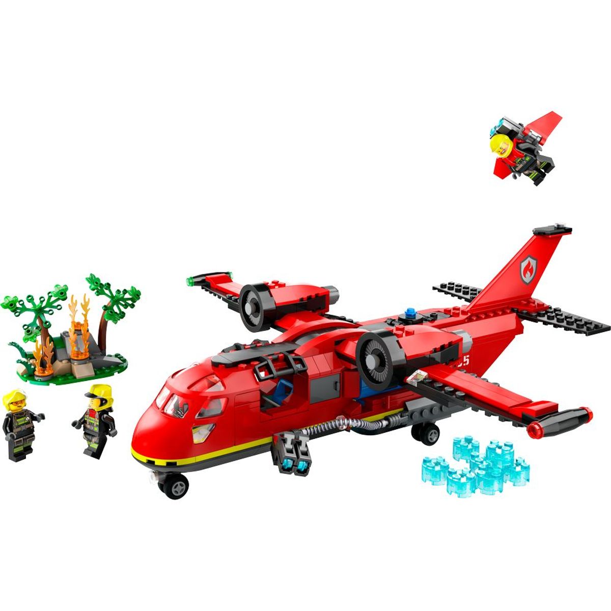 LEGO - LEGO 60413 Avión de Rescate de Bomberos