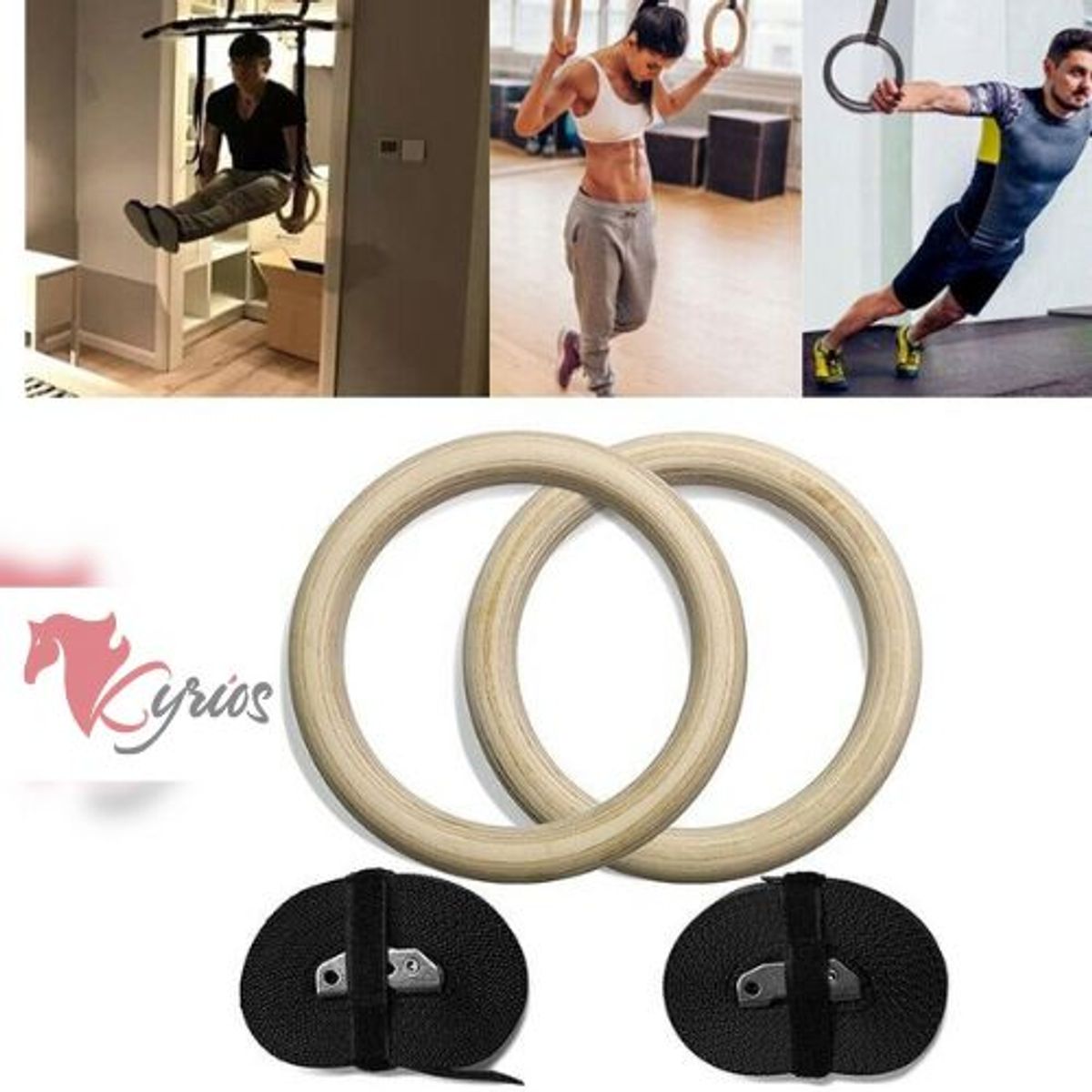 GENERICO - Aros Olímpicos Crossfit De Madera