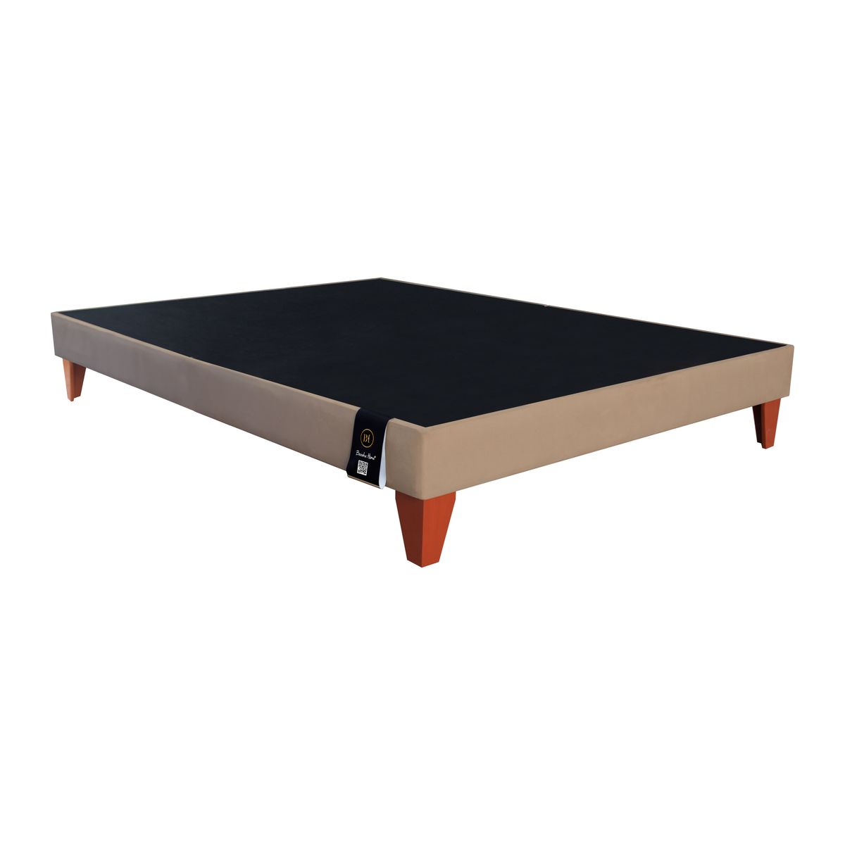 BARAKA HOME - Base de Cama Luton Slim 2 Plz - Beige Claro