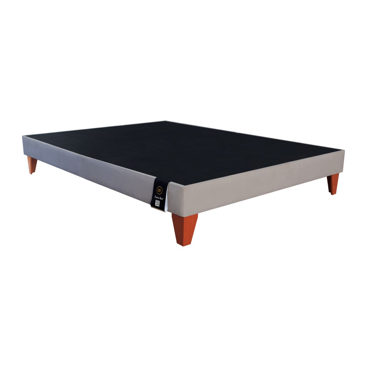 BARAKA HOME - Base de Cama Luton Slim 2 Plz - Gris Claro