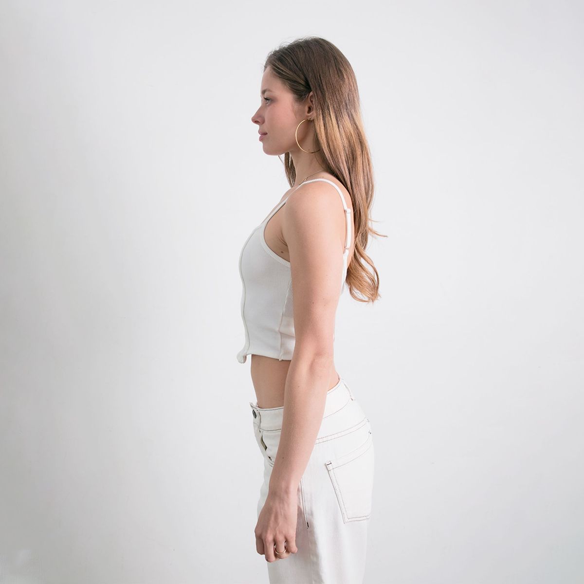 DESIRE - Top Bustier Rib Desire para Mujer