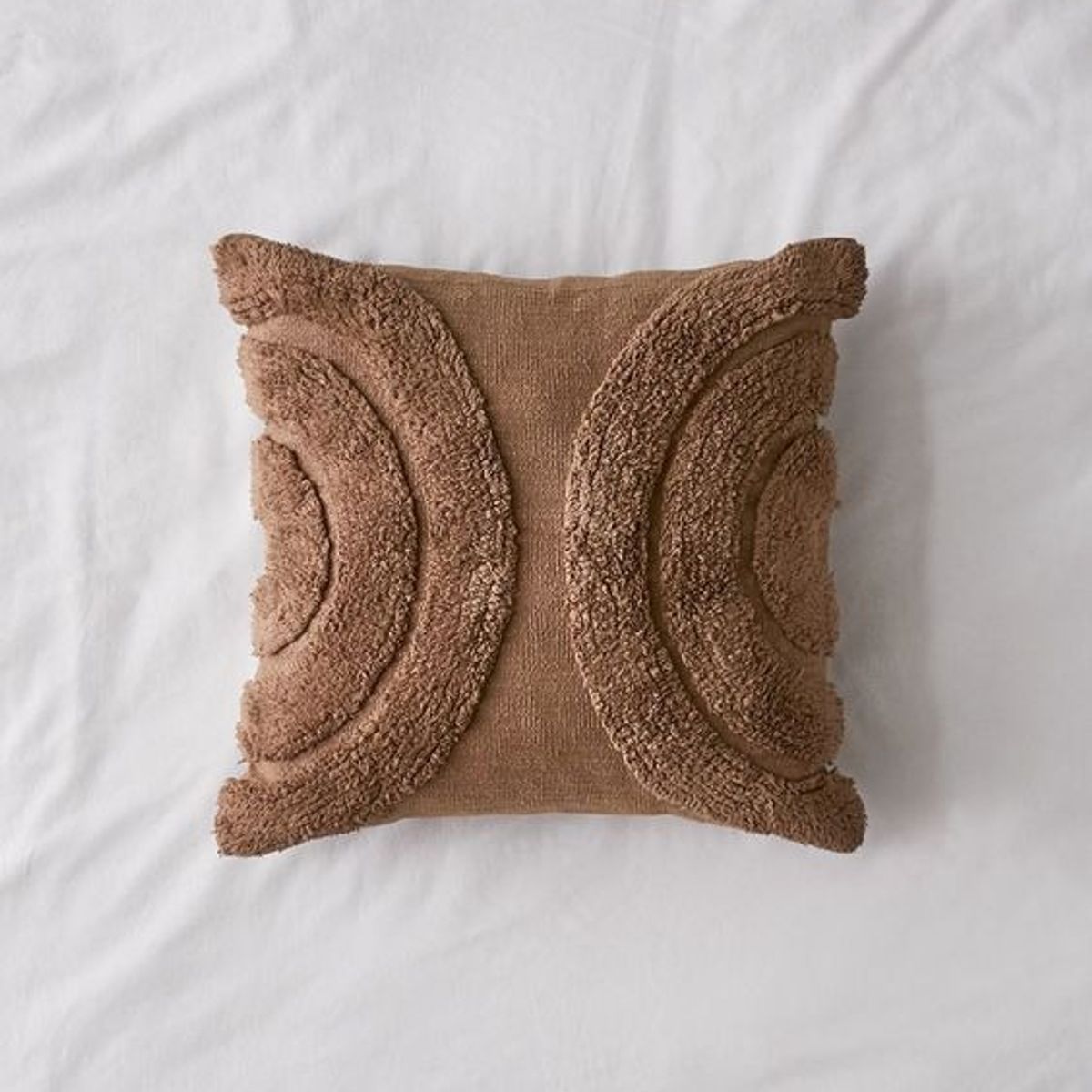 GENERICO - Funda De Chocolate Boho Arcoiris En Peluche 40x40cm