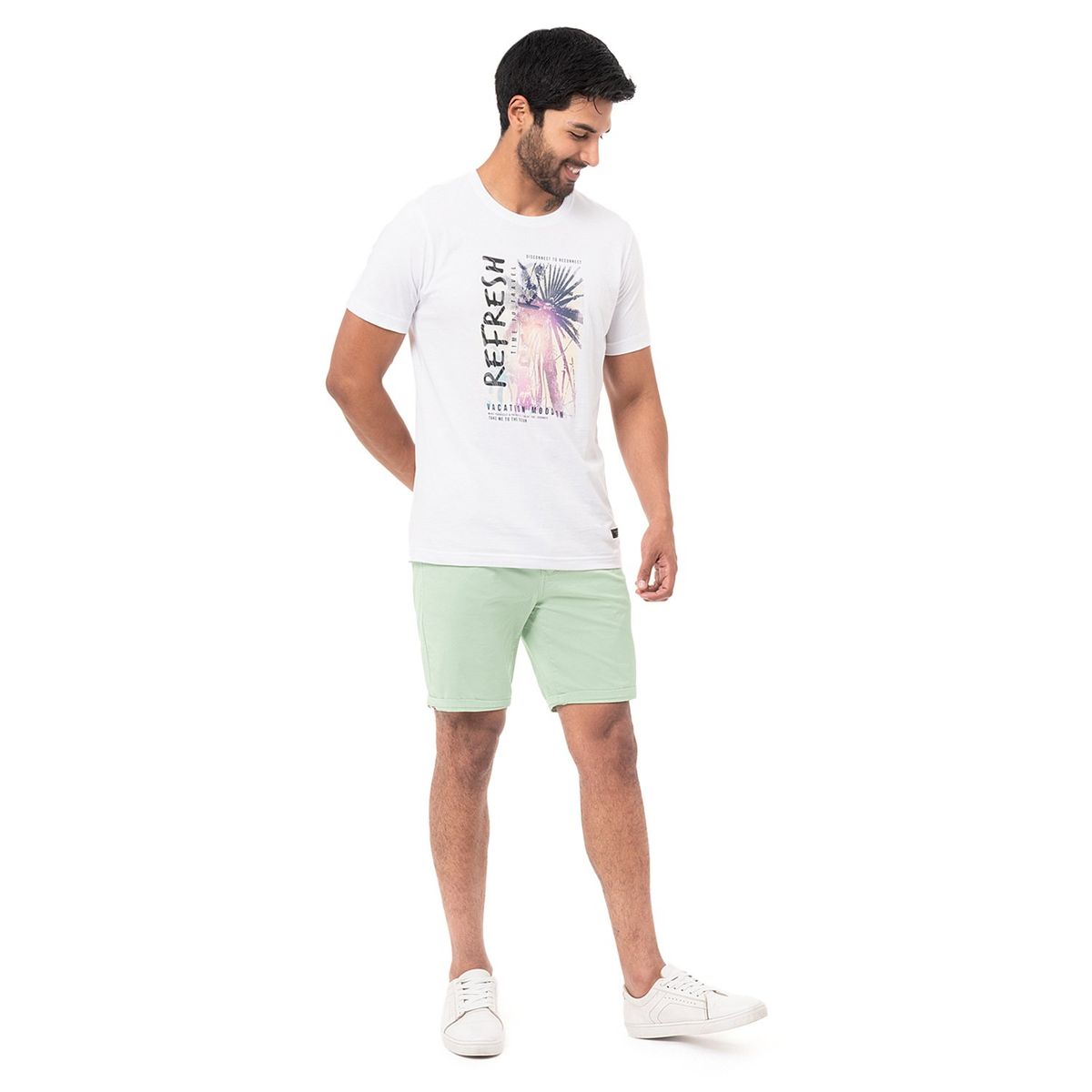 PIONIER - Bermuda Drill Stretch Hombre Kees Pionier