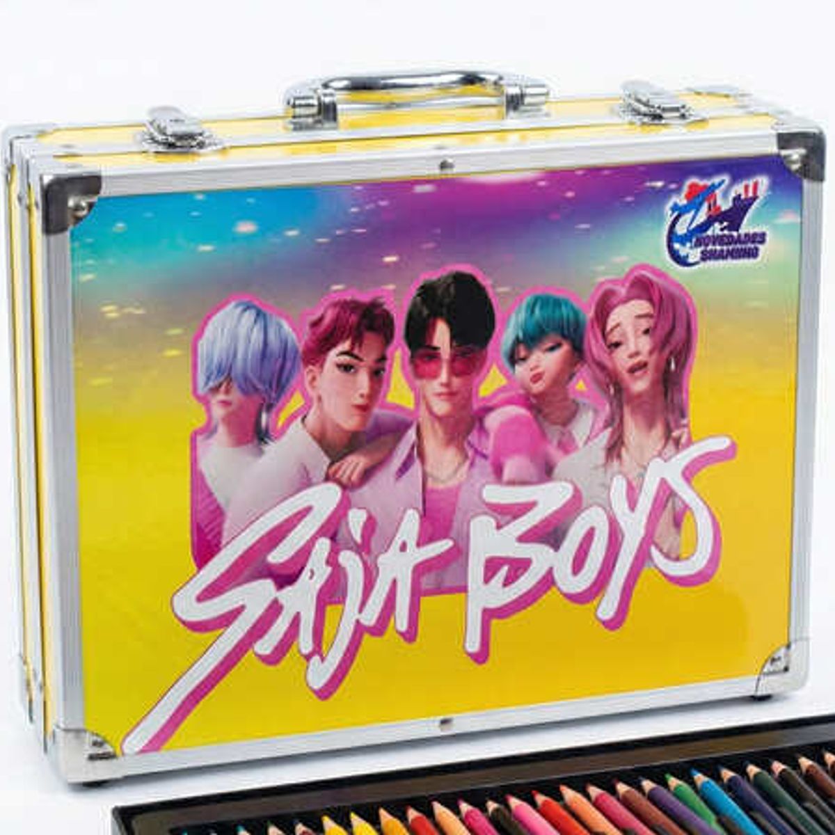 GENERICO - SET DE ARTE METALIZADO 145 PIEZAS